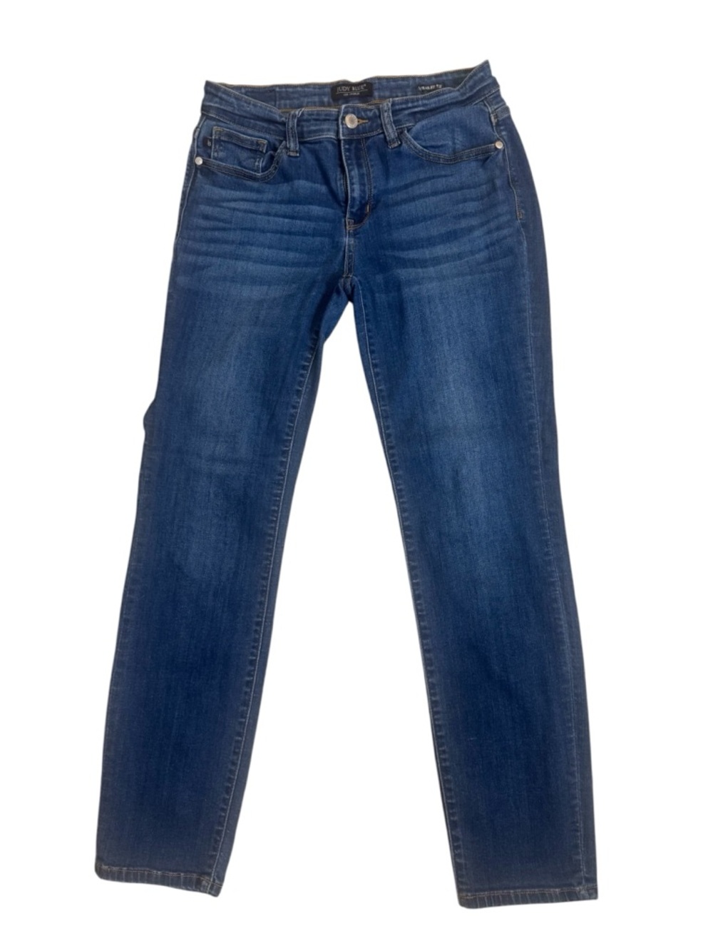 Judy Blue Straight Fit Jeans Womens 9/29 Medium Wash Stretch Denim